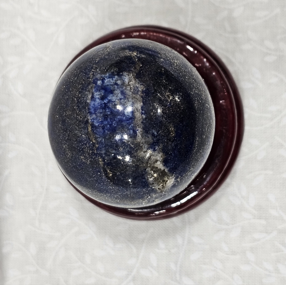 Lapis Lazuli Crystal Sphere